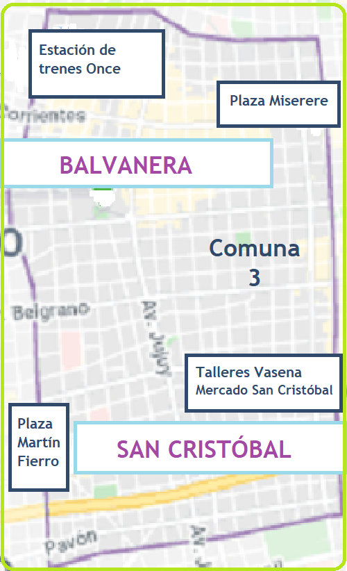 MAPA COMUNA 3